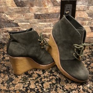 Tory Burch Wedge Platform booties